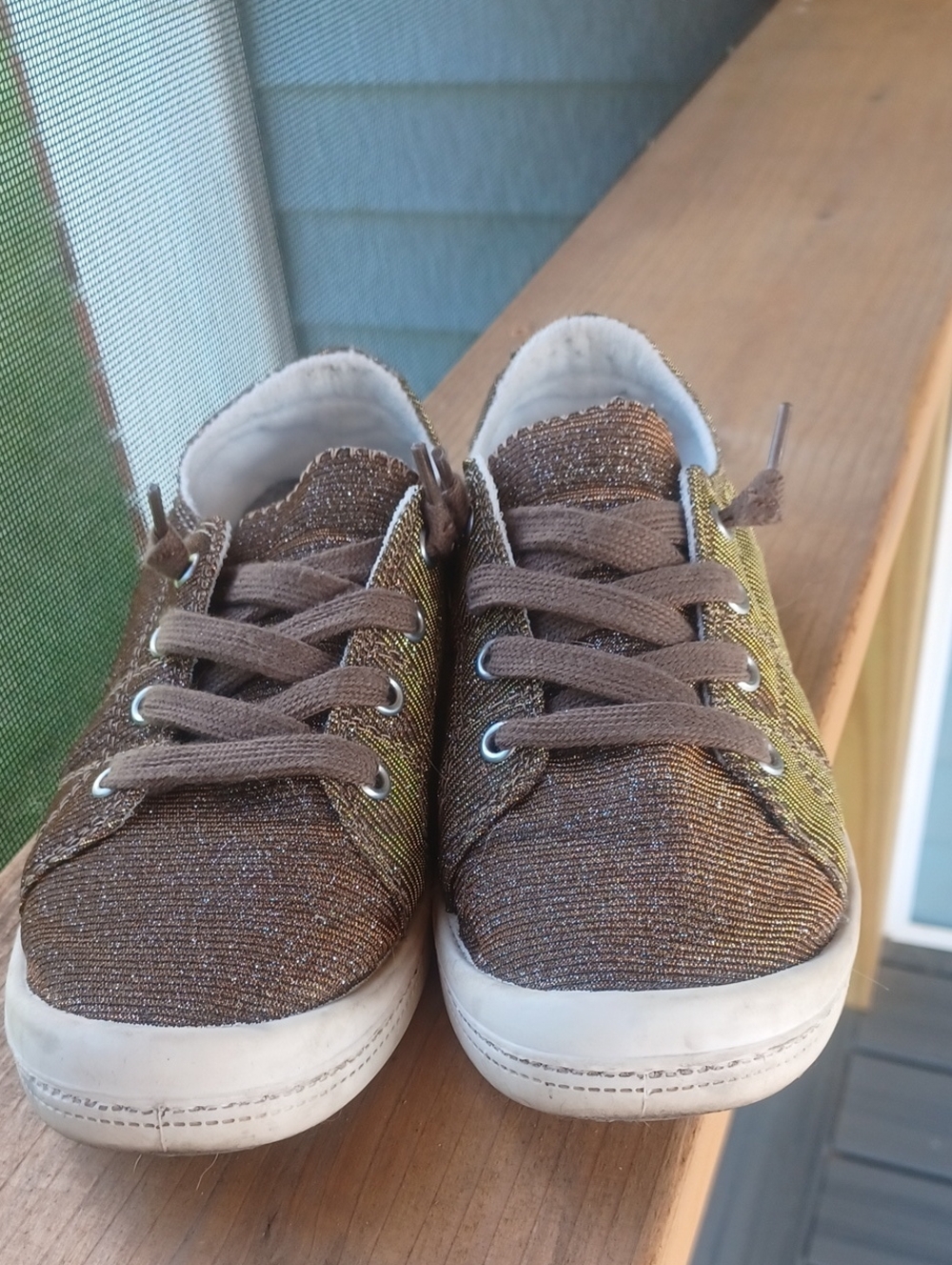 Brown Tennis Shoes